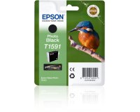 Epson Cartouche "Martin-pêcheur" - Encre UltraChrome Hi-Gloss2 Noir Photo