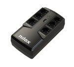 Nilox NXGCLIO8501X5V2 gruppo di continuità (UPS) A linea interattiva 0,85 kVA 595 W 6 presa(e) AC