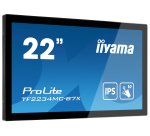 iiyama ProLite TF2234MC-B7X flat PC screen 54.6 cm (21.5") 1920 x 1080 pixels Full HD LED Multi-touch Black