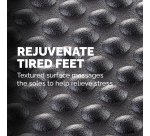 Fellowes Foot Rest Under Desk - Standard Foot Support Ergonomic Foot Rest with Textured Surface - Foot Rest Stool for Office & Home Use - Black