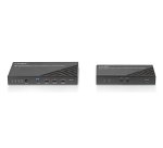 Lindy 38346 extensor audio/video Transmisor y receptor de señales AV Negro