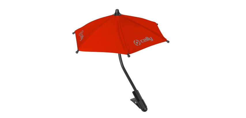 Celly Zero Rosso Compatta Ombrellone