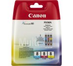 Canon CLI-8 Multipack - 3-pack - yellow, cyan, magenta - original - ink tank