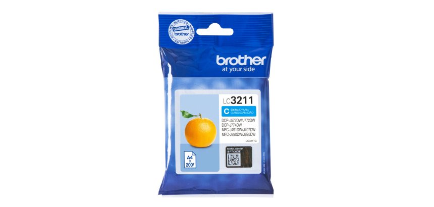 Brother LC3211C ink cartridge 1 pc(s) Original Standard Yield Cyan
