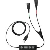 Jabra 265-09 câble audio USB2.0 2x QD Noir