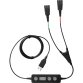 Jabra 265-09 câble audio USB2.0 2x QD Noir