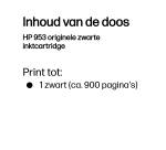 HP 953 originele zwarte inktcartridge