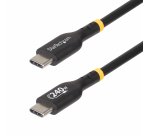 StarTech.com 3.3ft (1m) USB-C Charging Cable, Charge & Sync, 240W (5A) PD EPR, USB 2.0 Laptop Charger Cable, USB-IF Certified, TPE Jacket - Black USB C Charging Cord