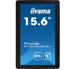 iiyama ProLite TF1633MSC-B1 PC Flat Screen 39.6 cm (15.6") 1920 x 1080 pixels Full HD Touchscreen Black