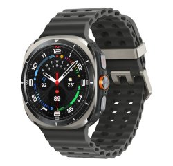Samsung Galaxy Watch Ultra 3.81 cm (1.5") AMOLED 47 mm Digital 480 x 480 pixels Touchscreen 4G Silver, Titanium Wi-Fi GPS (satellite)
