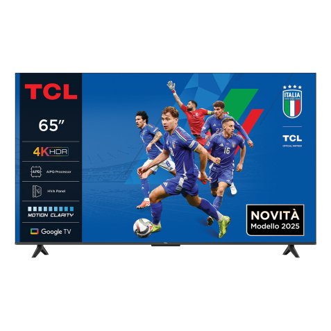 TCL TV LED 4K 164 cm 65P6K 4K HDR avec Google TV 2025