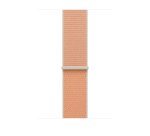 Apple MHYV4ZM/A accessoire intelligent à porter sur soi Bande Orange Polyester recyclé, Nylon recyclé, Recycled spandex