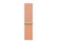 Apple MHYV4ZM/A accessoire intelligent à porter sur soi Bande Orange Polyester recyclé, Nylon recyclé, Recycled spandex