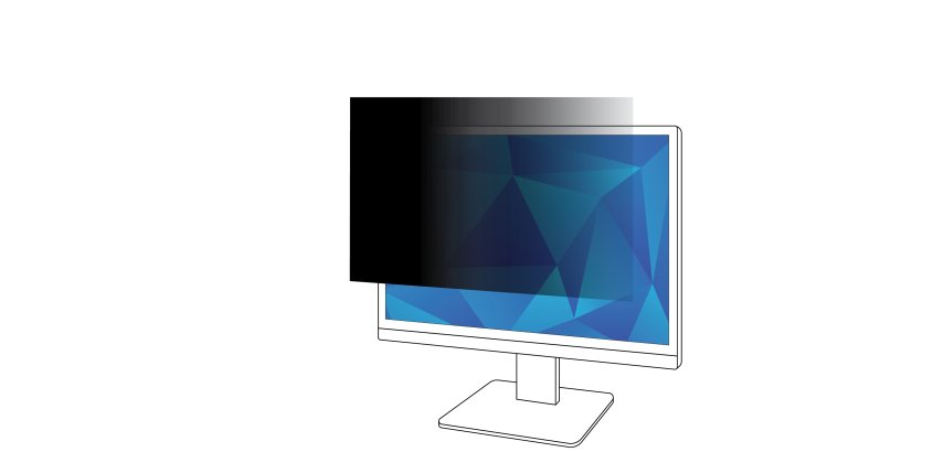 3M™ PF200W9B Filtre de confidentialité noir pour écran fixe de 20" (16:9)