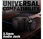 Acer Nitro Gaming Headset II NHW200, 50mm Driver, Omnidirectional Mic, Black