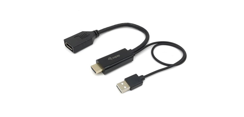 Equip 119039 cavo e adattatore video 0,15 m HDMI tipo A (Standard) DisplayPort Nero