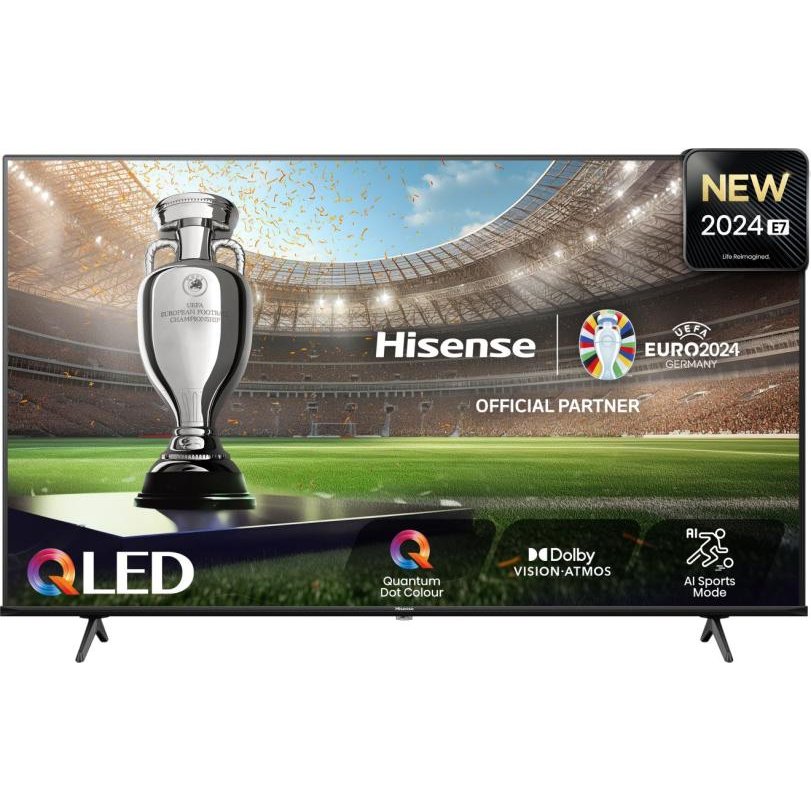 Hisense 50E79NQ TV 127 cm (50") 4K Ultra HD Smart TV Wi-Fi Nero 330 cd/m²