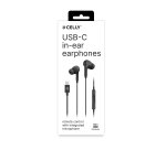Celly UP1200TYPECBK cuffia e auricolare Cablato In-ear Musica e Chiamate USB tipo-C Nero