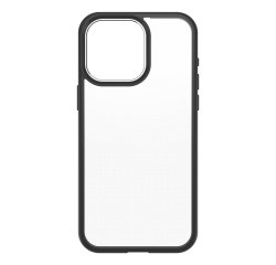 OtterBox React Series para iPhone 15 Pro Max, Black Crystal