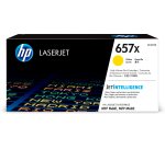 HP Cartouche de toner jaune 657X LaserJet grande capacité authentique