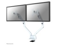 Neomounts FPMA-D750DWHITE2 Brazo de monitor 10-32" - resorte de gas - Topfix - Tope-a-180°
