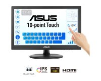 ASUS Touch VT169HE écran plat de PC 39,6 cm (15.6") 1920 x 1080 pixels Full HD LED Écran tactile Dessus de table Noir