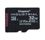 Kingston Technology Tarjeta 32GB microSDHC Industrial C10 A1 pSLC + adaptador SD
