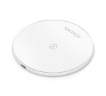 AISENS Cargador Inalambrico USB-C 15W Para Movil, Blanco