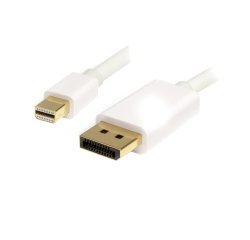 StarTech.com 2m Mini DisplayPort naar DisplayPort 1.2 Kabel - 4K x 2K UHD Mini DisplayPort naar DisplayPort Adapter Kabel - Mini DP naar DP Monitor Kabel - mDP naar DP Kabel - Zwart