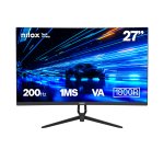 Nilox NXM27CRV2001 computer monitor 68.6 cm (27") 1920 x 1080 pixels Full HD LED Black
