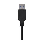AISENS Cable USB 3.0, Tipo A/M-A/M, Negro, 2.0m