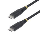 StarTech.com Cable de Carga USB-C de 1m - Cable Cargador USB Tipo C - PD EPR 240W 5A - Durable y Ultra Flexible - Cable Cargador USB 2.0 de Servicio Pesado - Certificado USB-IF