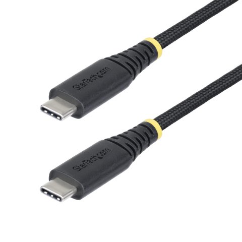 StarTech.com Cable de Carga USB-C de 2m - Cable Cargador USB Tipo C - PD EPR 240W 5A - Durable y Ultra Flexible - Cable Cargador USB 2.0 de Servicio Pesado - Certificado USB-IF
