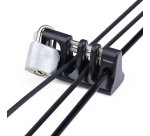 StarTech.com Candado de Anclaje para Cableado de Periféricos - Gestionador de Seguridad con Candado para Cableado de Teclado y Ratón - para Ordenadores de Uso Público - TAA