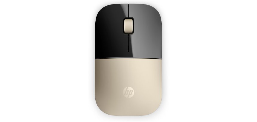 HP Ratón inalámbrico Z3700 dorado
