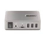 StarTech.com Hub USB-C à 10 Ports - 8x USB-A et 2x USB-C - Hub USB Type-C Auto-Alimenté avec Bloc d'Alimentation 65W - USB 3.1 10Gbps - Hub USB avec câble de verrouillage certifié USB-IF de 91cm - Splitter USB C