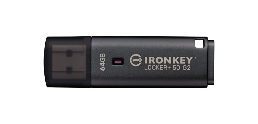 Kingston Technology IronKey 64 Go Locker Plus 50 G2, FIPS 197, AES-256