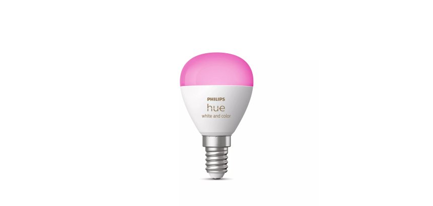 Philips Hue White and colour ambience Lustre – E14 smart bulb