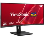 Viewsonic VA VA3420C-2 écran plat de PC 86,4 cm (34") 3440 x 1440 pixels UltraWide Quad HD LED Noir