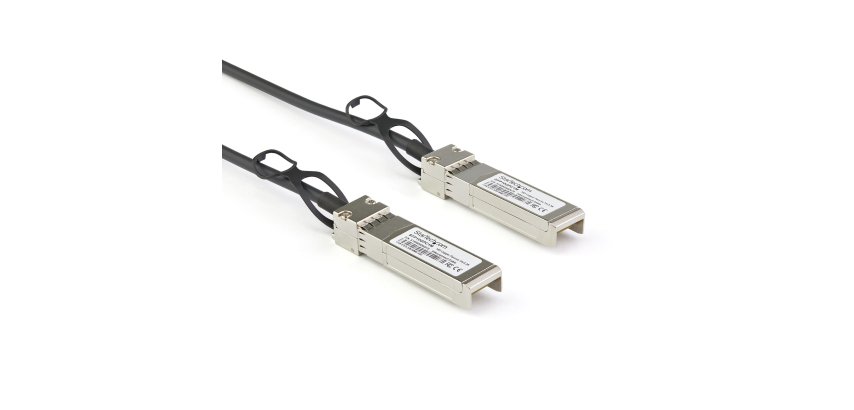 StarTech.com Dell EMC DAC-SFP-10G-2M Compatible 2m 10G SFP+ to SFP+ Direct Attach Cable Twinax - 10GbE SFP+ Copper DAC 10 Gbps Low Power Passive Mini GBIC/Transceiver Module DAC