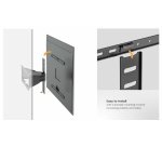 Equip 43"-90" Ultra-Slim Full Motion TV Wall Mount Bracket