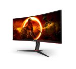 AOC G2 CU34G2XP écran plat de PC 86,4 cm (34") 3440 x 1440 pixels UltraWide Quad HD LED Noir, Rouge