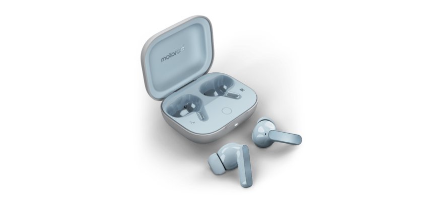 Motorola Moto Buds Cuffie Wireless In-ear Chiamate/Musica/Sport/Tutti i giorni Bluetooth Blu