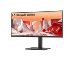 LG 34BA75QE-B écran plat de PC 86,4 cm (34") 3440 x 1440 pixels Wide Quad HD LCD Noir