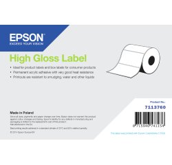 Epson High Gloss Label - Continuous Roll: 102mm x 33m