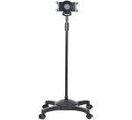 StarTech.com Support Tablette Mobile avec Roulettes Vérouillables - Hauteur Réglable - Support Tablette Universel sur Pied de 7 à 11 pouces, Porte Tablette avec Support Détachable