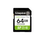 Kingston Technology 64 GB SDXC Canvas Select Plus Gen3 100 MB/s C10 UHS-I U1 V10