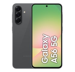Samsung Galaxy A56 5G, Smartphone con Funzioni intelligenti, Display Super AMOLED 6.7”, 8GB RAM, 128GB, Camera 50MP, Batteria 5.000 mAh, IP67, Awesome Graphite