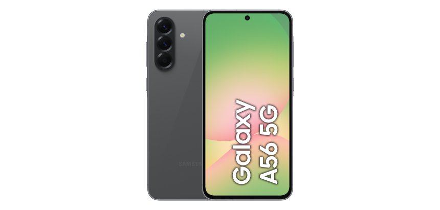 Samsung Galaxy A56 17 cm (6.7") Double SIM Android 15 5G USB Type-C 8 Go 256 Go 5000 mAh Graphite