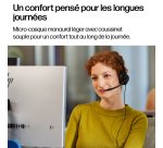 HP Poly Micro-casque filaire USB binaural Mission 425 Classic (en vrac)